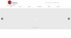 Desktop Screenshot of g3lasers.com